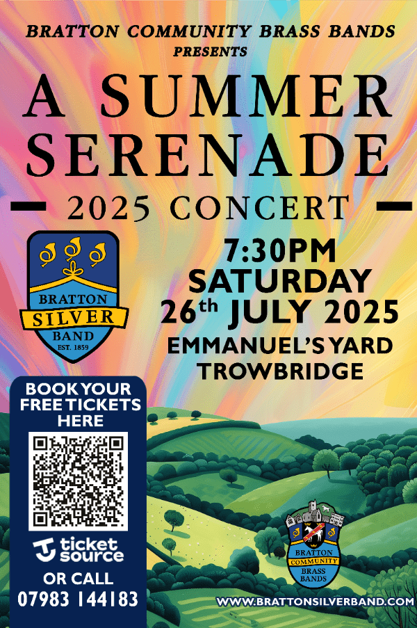 Bratton Silver Band - A Summer Serenade 2025 - Trowbridge, United Kingdom, 2025