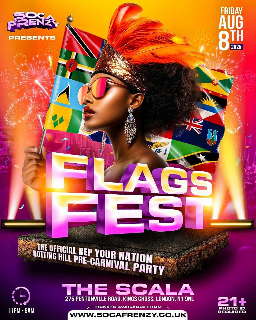 Soca Frenzy: Flags Fest, United Kingdom, 2025