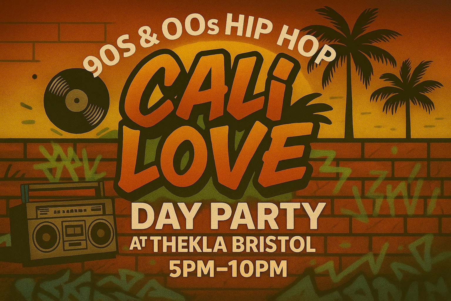 California Love: 90s/00s Hip Hop And R&b Day Party, United Kingdom, 2025