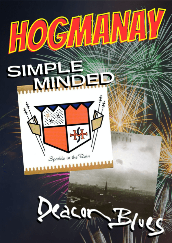 MacArts Hogmanay Event with Deacon Blues and Simple Minded plus support from Jenny Biddle, United Kingdom, 2025