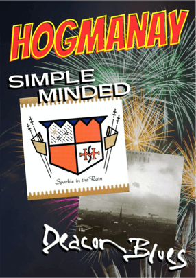 MacArts Hogmanay Event with Deacon Blues and Simple Minded plus support from Jenny Biddle
