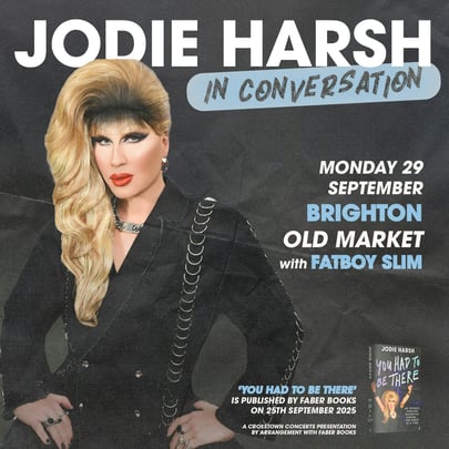 Jodie Harsh in conversation with Fatboy Slim
