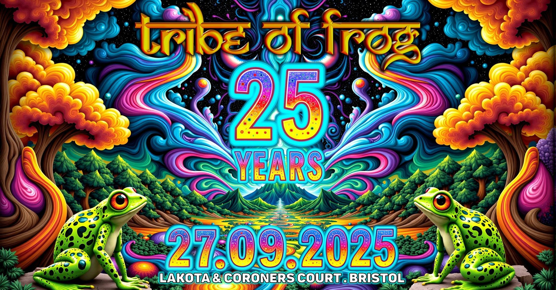 Tribe Of Frog ★ 25th Birthday, United Kingdom, 2025