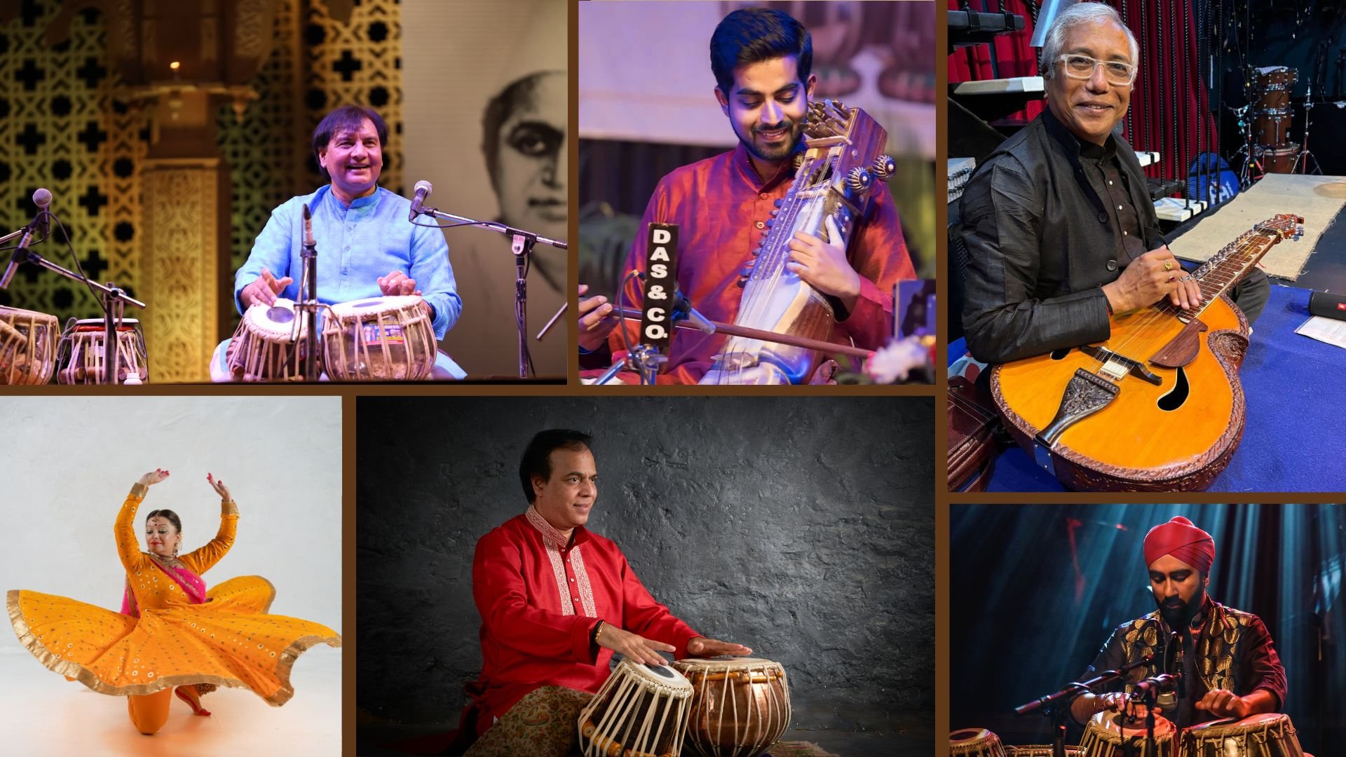 Leicester Raga Rhythms: Kathak, Indian Slide Guitar & Tabla Duet, United Kingdom, 2025