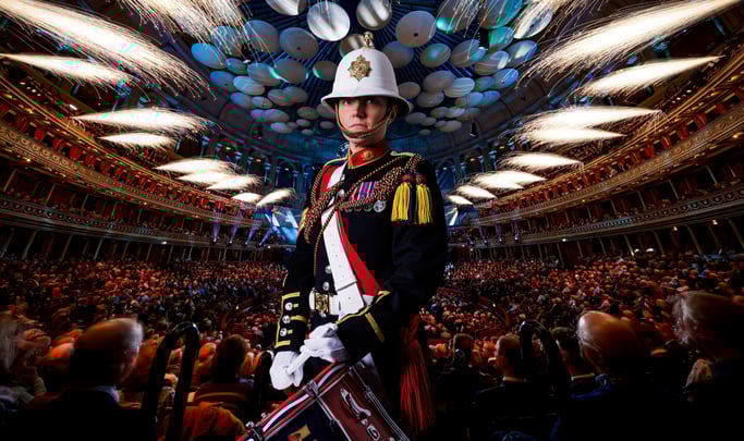 The Massed Bands of HM Royal Marines