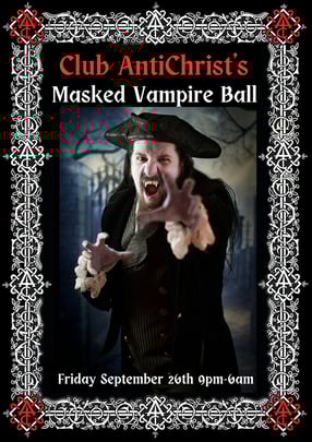 Club Antichrist's Masked Vampire Ball
