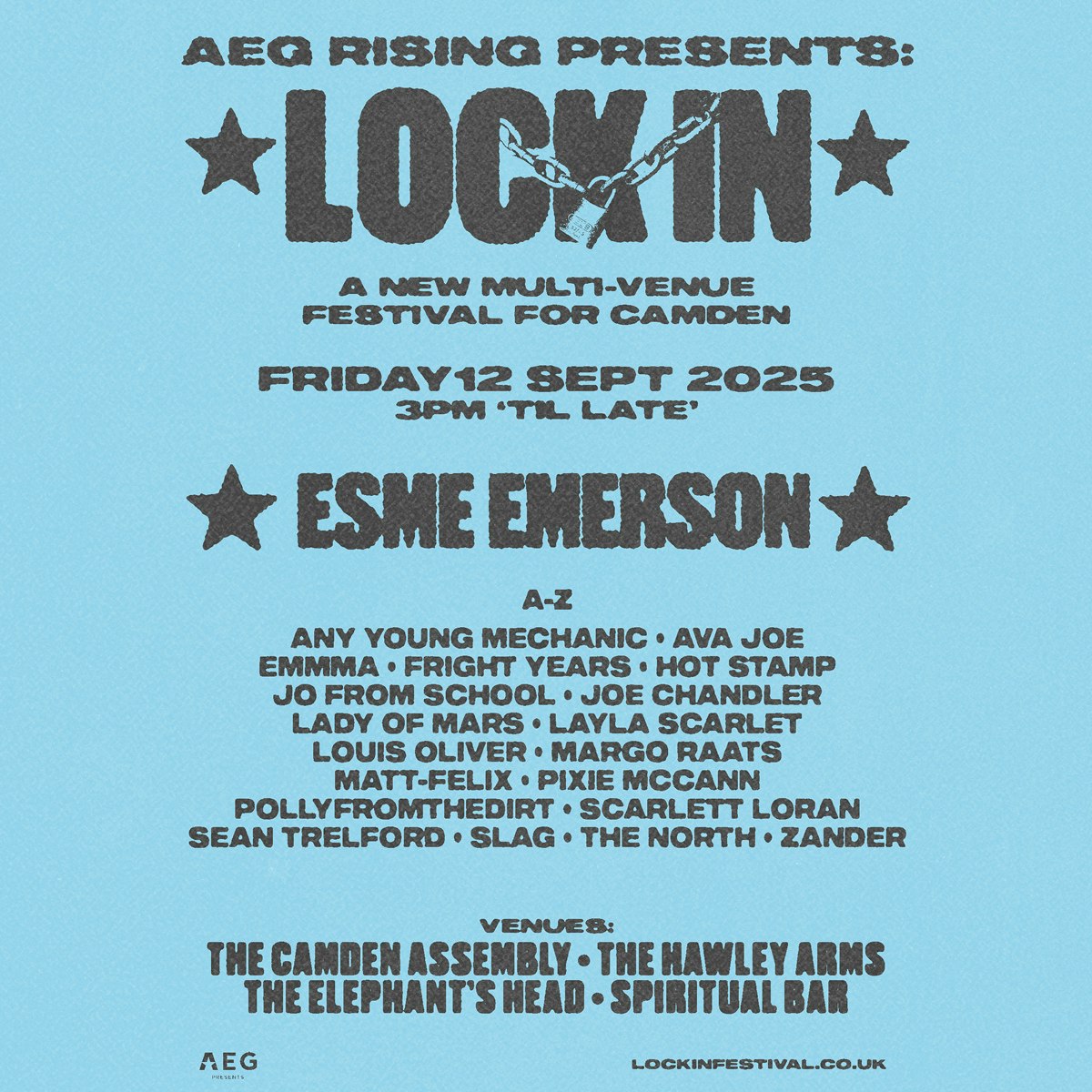Aeg Rising Presents: Lock In, United Kingdom, 2025