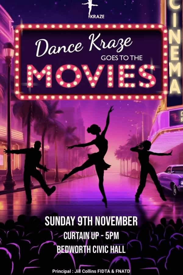 Dance Kraze GOES TO THE MOVIES, United Kingdom, 2025