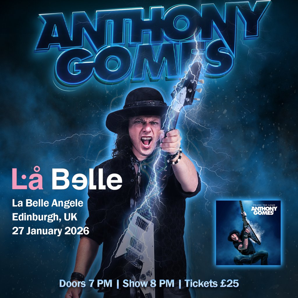 Anthony Gomes 'Praise The Loud' 2026 Tour, United Kingdom, 2026