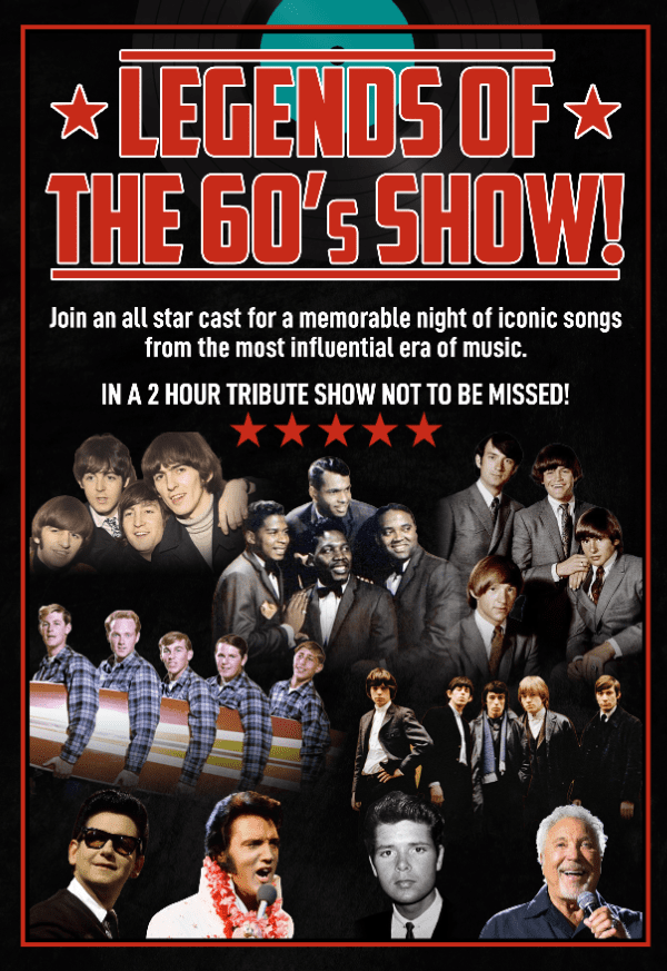 Legends of the 60's, United Kingdom, 2026