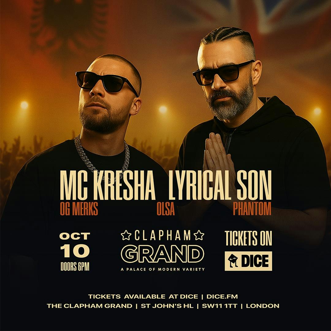 Mc Kresha & Lyrical Son – Live In London, United Kingdom, 2025