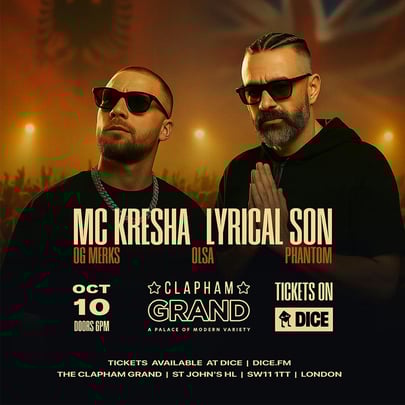 Mc Kresha & Lyrical Son – Live In London