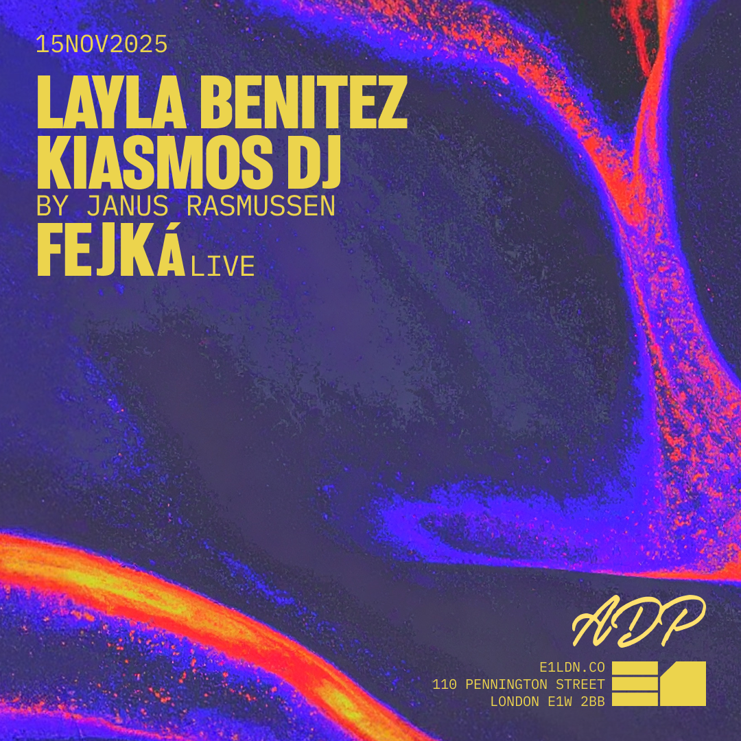 Layla Benitez, Kiasmos, Fejká, United Kingdom, 2025