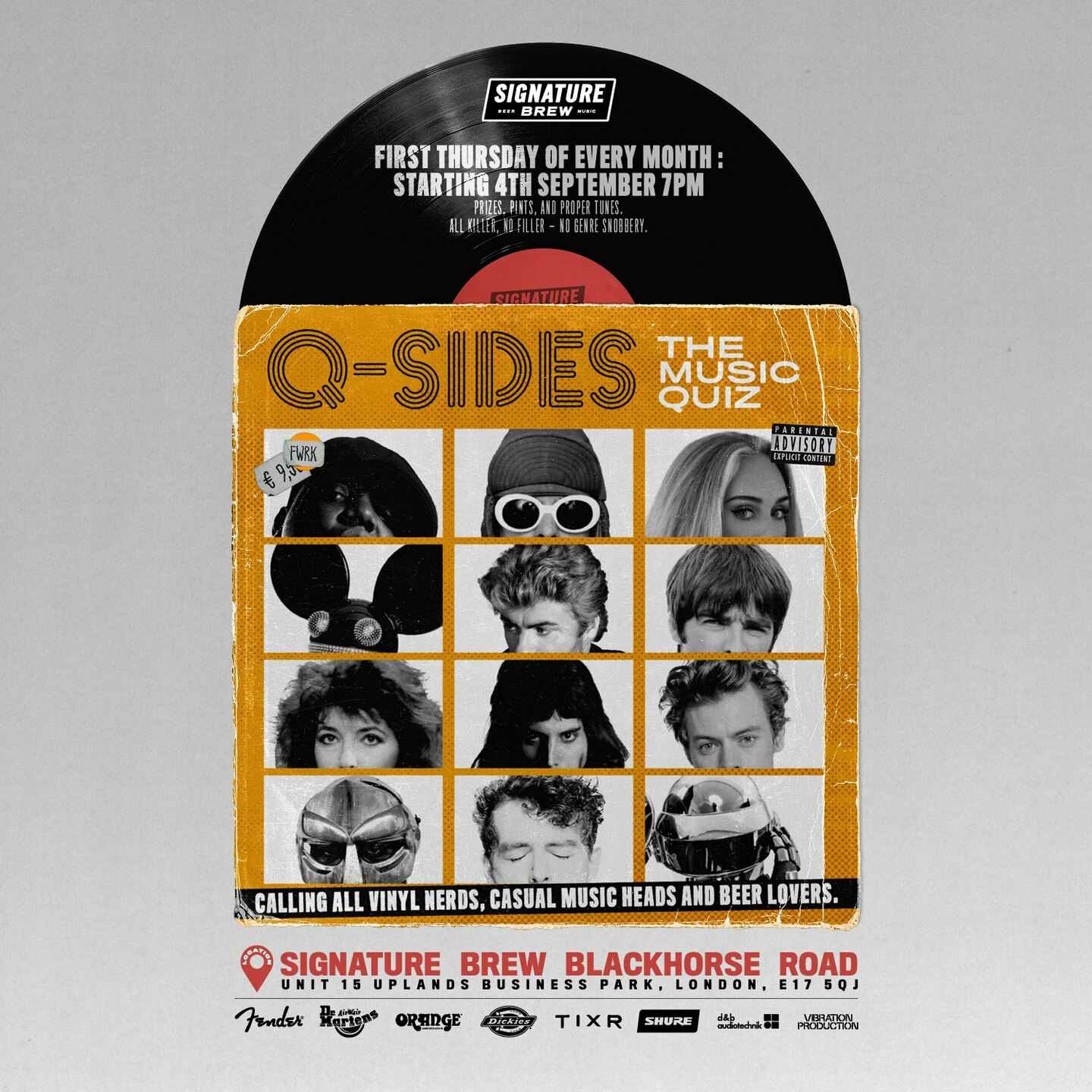 Q-sides: The Music Quiz, United Kingdom, 2025