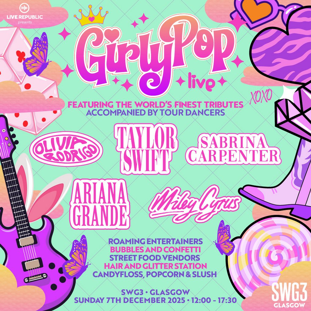 GirlyPop Live 2 | SWG3, Glasgow, United Kingdom, 2025