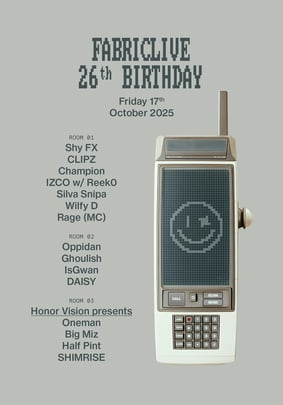Fabriclive 26th Birthday