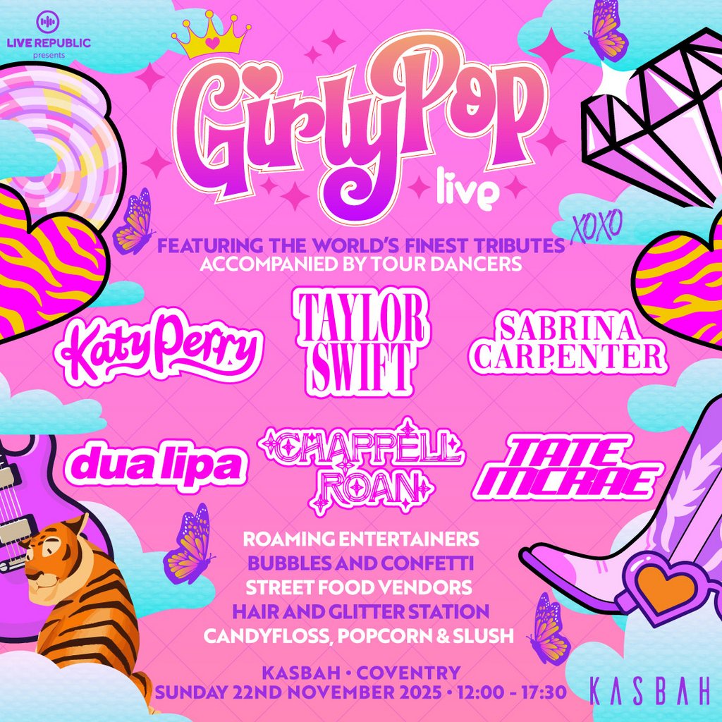 GirlyPop Live | Kasbah, Coventry, United Kingdom, 2025