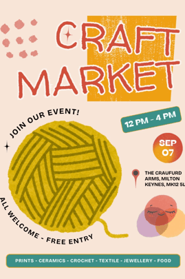 Craufurd Arms Craft Market - Stallholders