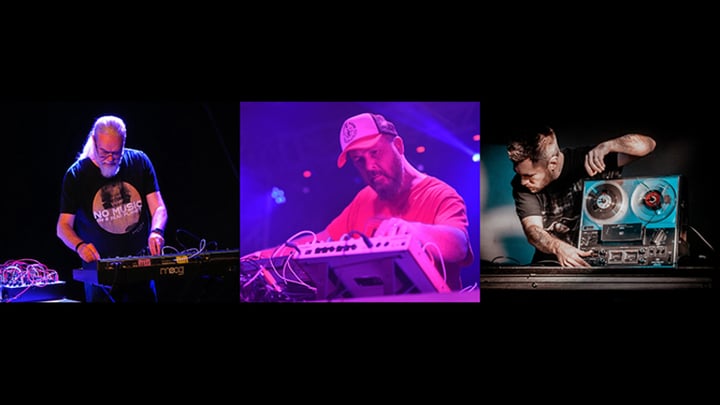 Electronic Music Triple Bill: Ian Boddy / Sulk Rooms / Field Lines Cartographer