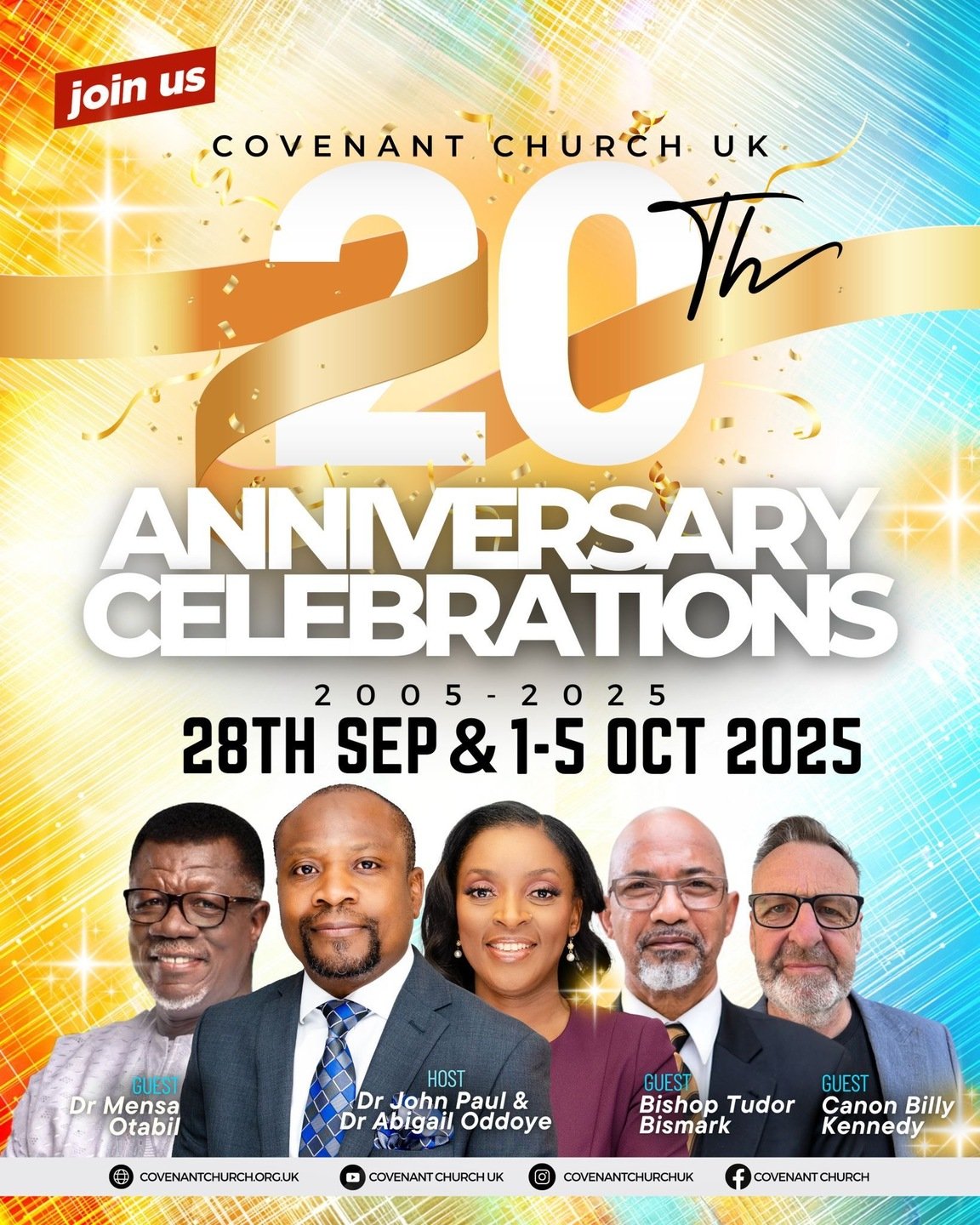 20th Year Covenant Church Anniversary, United Kingdom, 2025
