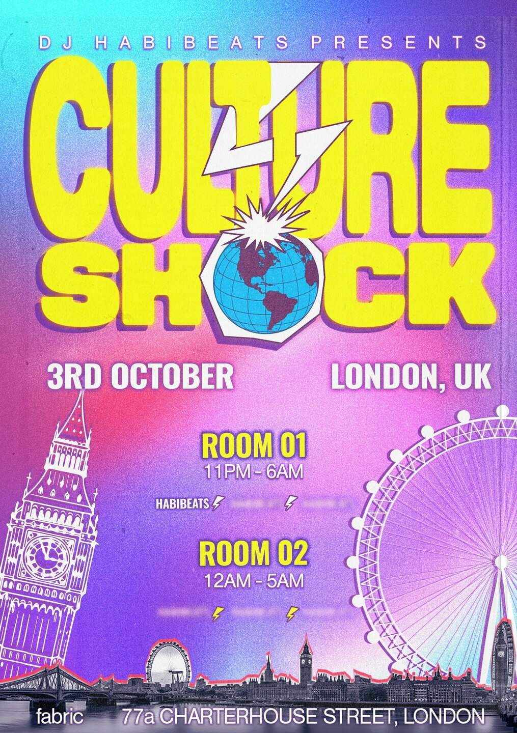 Dj Habibeats Presents Culture Shock, United Kingdom, 2025