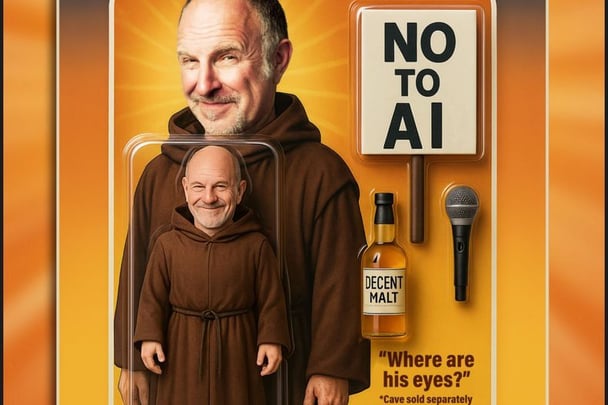 Simon Evans is Staring at the Sun