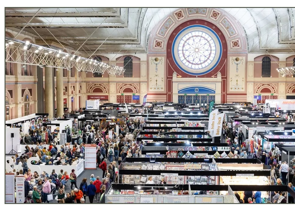 Trip to the Knit and Stitch event in London, United Kingdom, 2025