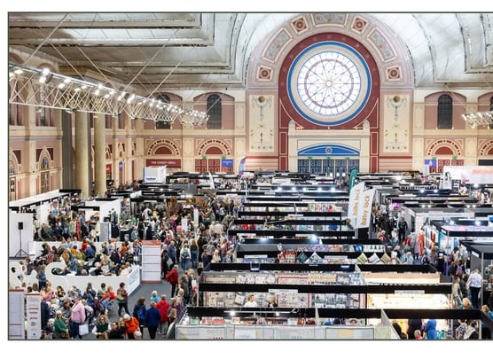 Trip to the Knit and Stitch event in London