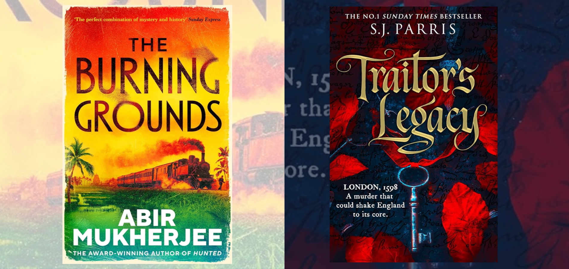 The Burning Grounds and Traitor's Legacy: Abir Mukherjee and S J Paris with Gabriella Bennett, United Kingdom, 2025