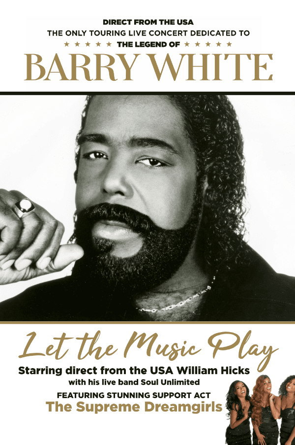 Barry White - Let The Music Play!, United Kingdom, 2026