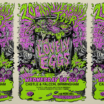 The Lovely Eggs - 20th Anniversary Tour [Pre-sale]