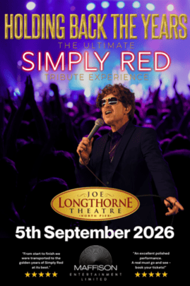 Holding Back The Years The Ultimate Simply Red Tribute Experience