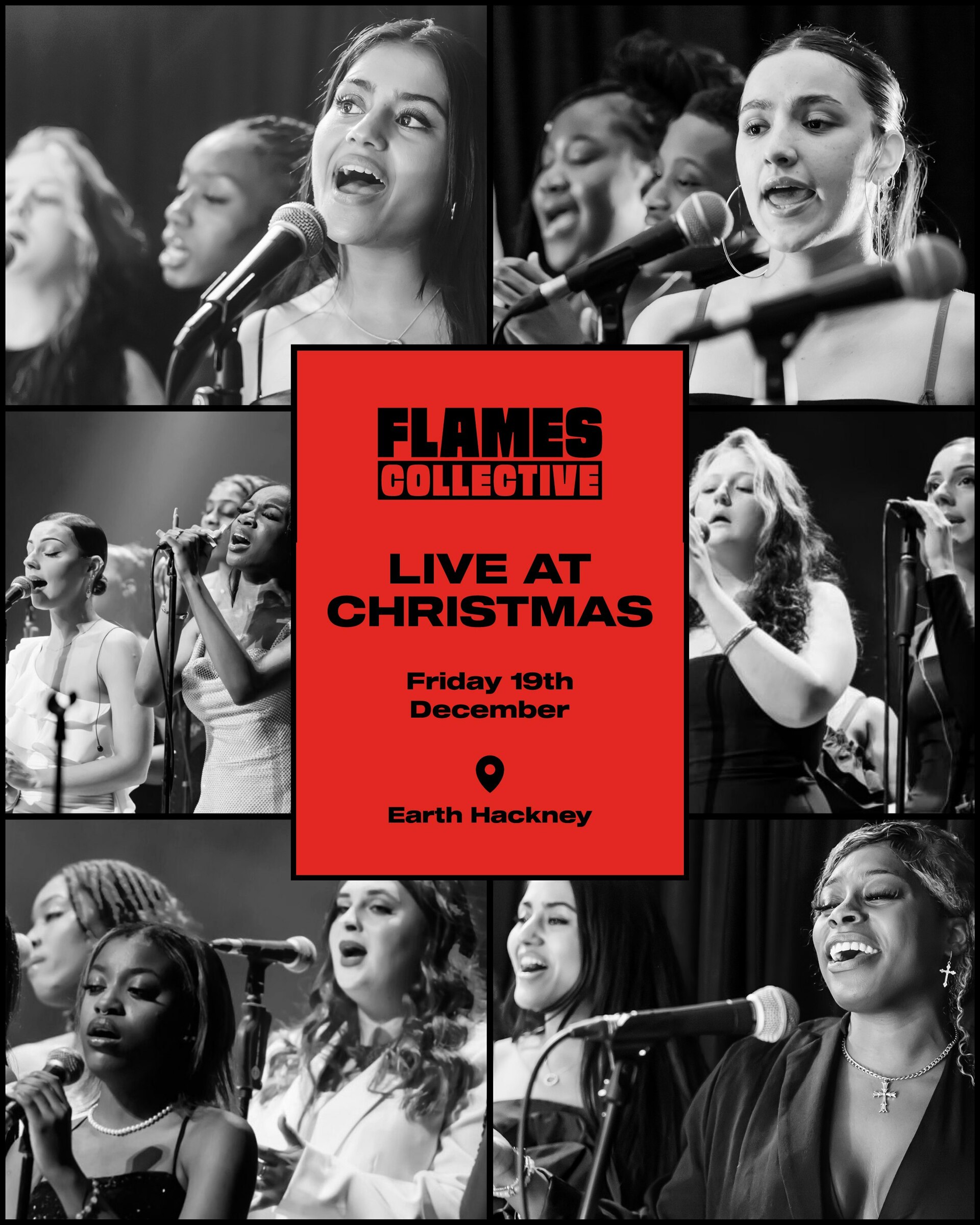 Flames Collective Live At Christmas, United Kingdom, 2025