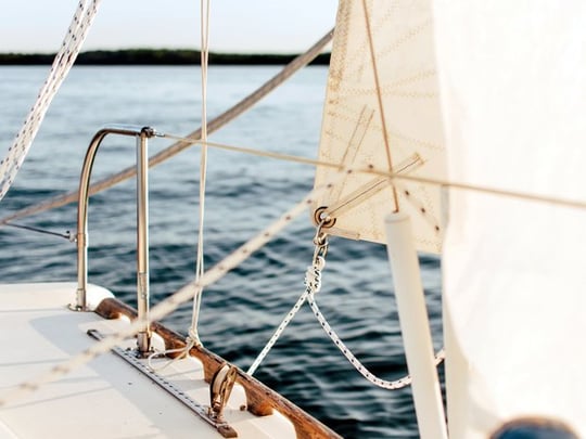 Sailboat on the water