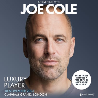 An Evening With Joe Cole: Luxury Player