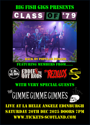 Class of 79 plus special guests The Gimme Gimme Gimmes