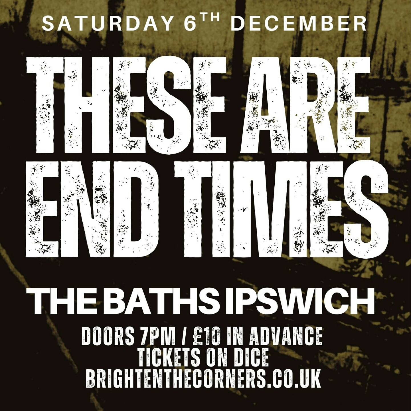 These Are End Times, United Kingdom, 2025