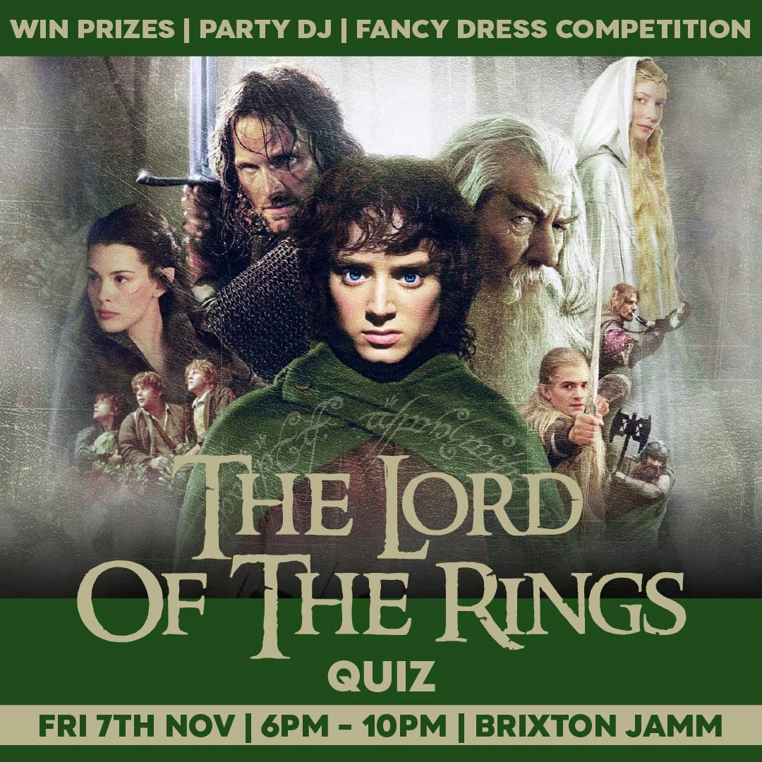 The Lord Of The Rings Quiz, United Kingdom, 2025
