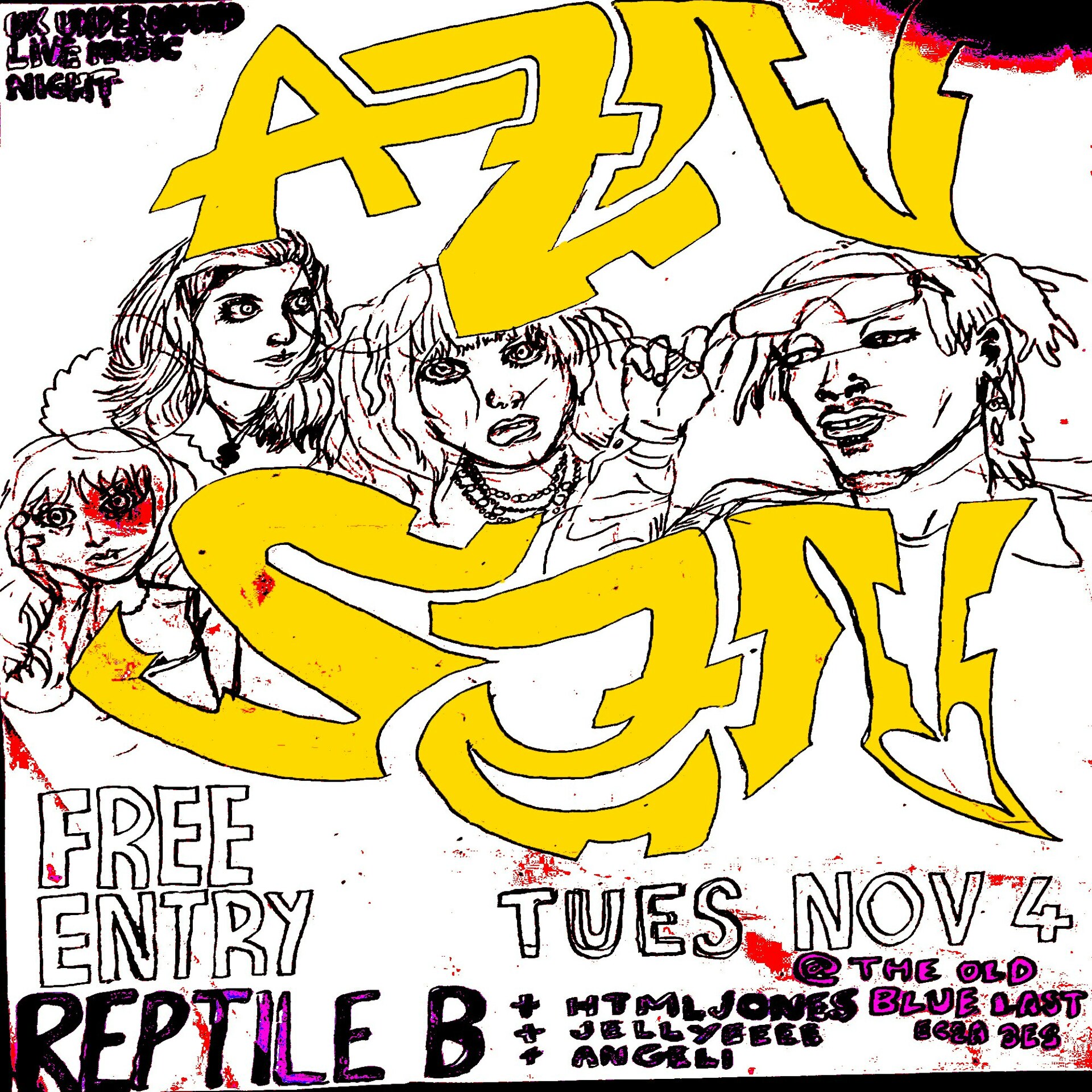 Reptile B + Htmljones + Jellyeeee + Angeli, United Kingdom, 2025