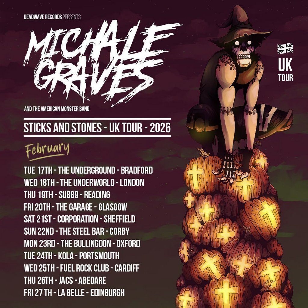 Michale Graves UK Tour, United Kingdom, 2026