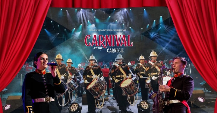 The Band of Hm Royal Marines Scotland:Carnival at the Carnegie