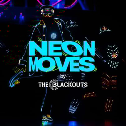 Neon Moves by The Blackouts: A Light Dance Show Journey with 2000s Hits