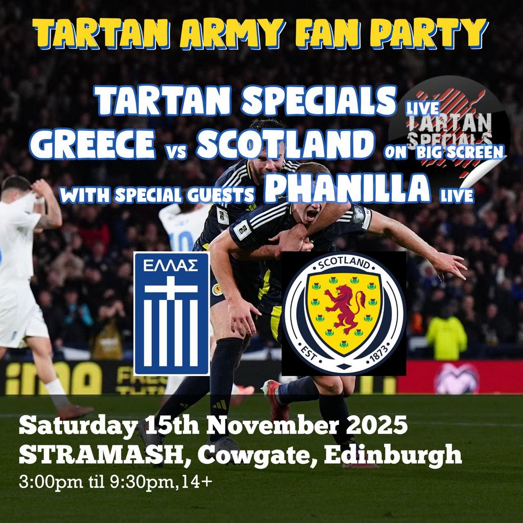 Tartan Army Fan Party, United Kingdom, 2025