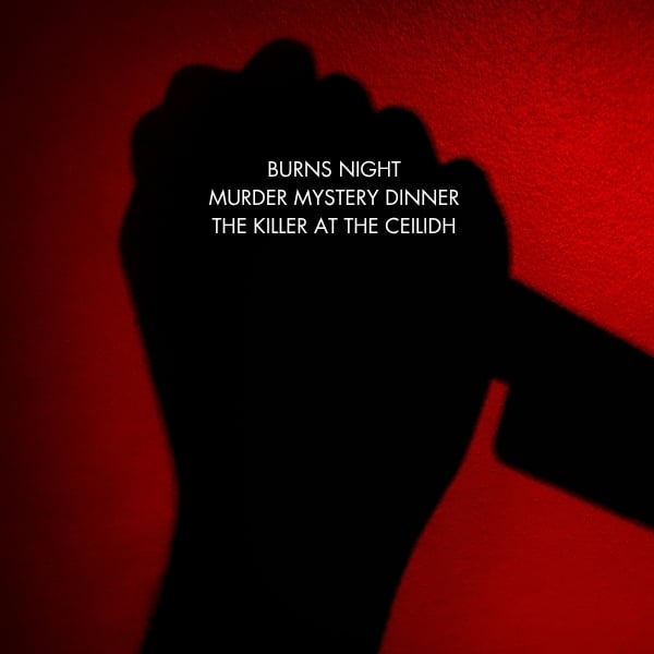 The Killer At The Ceilidh Murder Mystery Dinner Burns Night, United Kingdom, 2026