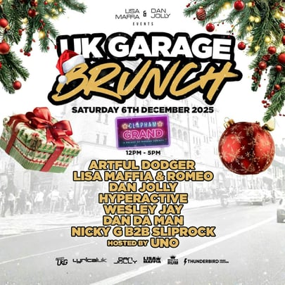 Uk Garage Brunch With Lisa Maffia & Crew, United Kingdom, 2025