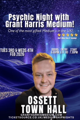 Psychic Night at Ossett Town Hall Grant Harris Medium