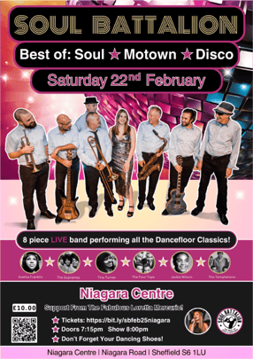 The Best Of Soul & Motown Show - Valentines Special - Niagara Centre