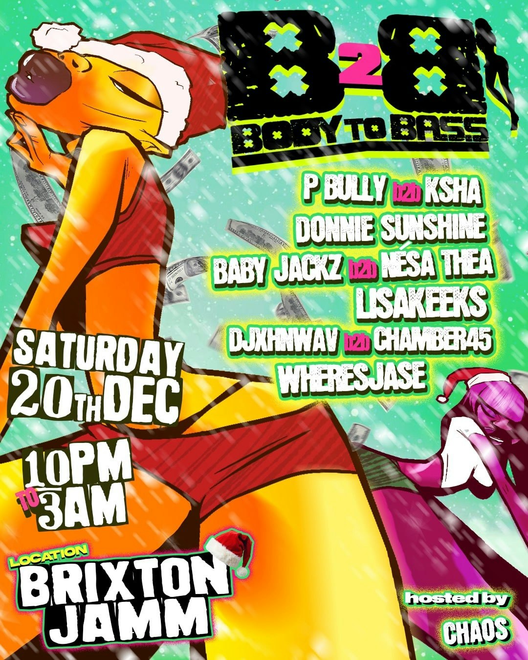 Body 2 Bass: The Rave Before Christmas, United Kingdom, 2025