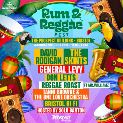 Rum & Reggae 2026 The Prospect Building, Bristol
