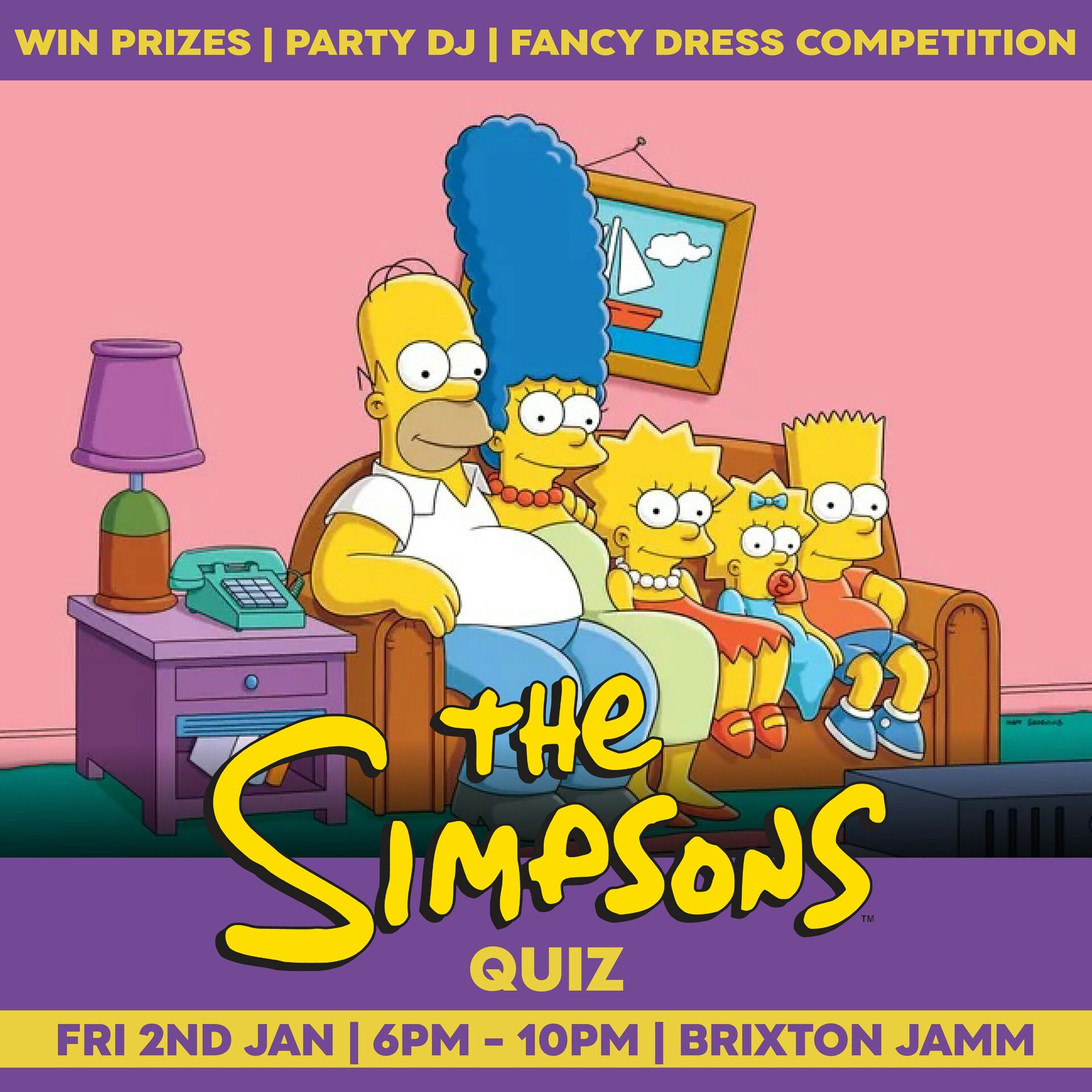 The Simpsons Quiz, United Kingdom, 2026